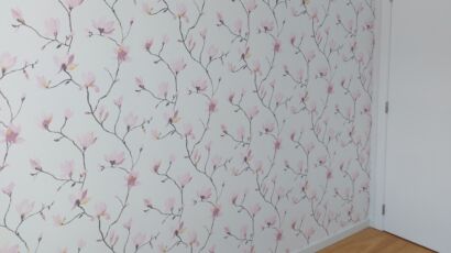 Chantier peinture salon — MS Peinture Tournai